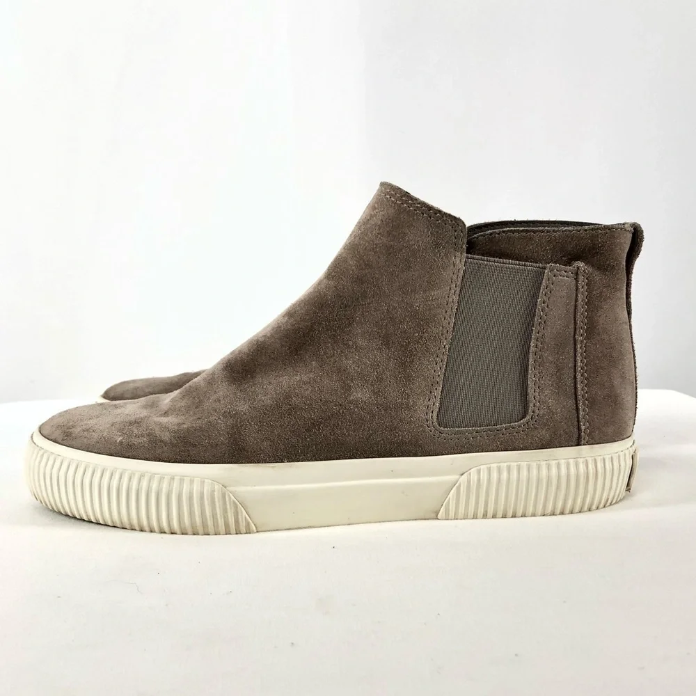 Vince Kelowna Suede Hightop Sneaker in Woodsmoke Size 6.5‎